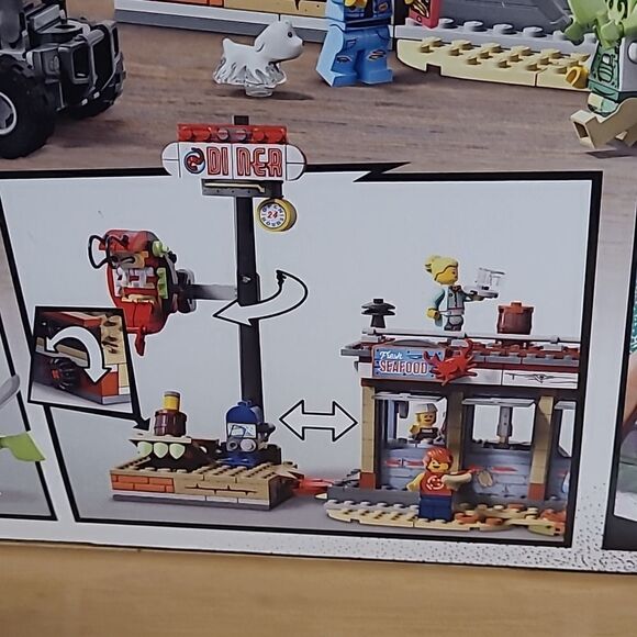 Lego 70422 Hidden Side Shrimp Shack Attack Set Sealed Retired - Picture 8 of 13